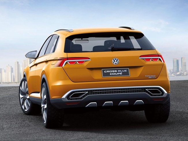 Volkswagen : Shanghai accueille le CrossBlue Coupé Concept